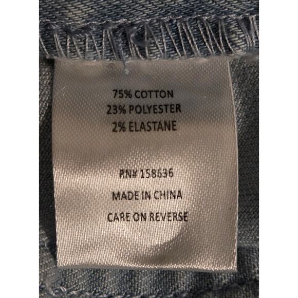 Denim Overall Dress Light Indigo Blue The Esther Women’s Small Boutique Fashion - Picture 10 of 14